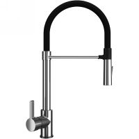 Смеситель для кухни Ulgran Classic U-024 Хром — фото 1, Смесители