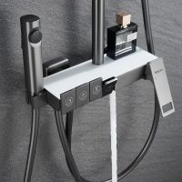 Товар: Душевая система Black&White Universe UK5012MG 5012MG Gun Metal - фото 3 Душевая система Black&White Universe UK5012MG 5012MG Gun Metal — фото 3, Душевое оборудование. Душевая программа