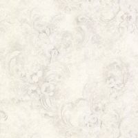 Обои Decori-Decori Gioiello 82545 Винил на флизелине (1,06*10,05) Белый, Цветы — фото 1, Обои для стен