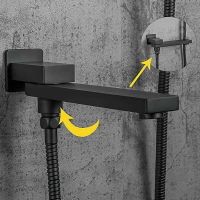 Товар: Душевая система Gappo G7117-6 Черная матовая - фото 3 Душевая система Gappo G7117-6 Черная матовая — фото 3, Душевое оборудование. Душевая программа