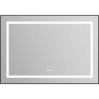 Товар: Зеркало BelBagno Kraft 98.5 SPC-KRAFT-985-685-TCH-WARM-NERO с подсветкой с подогревом Черное с сенсорным выключателем - фото 6 Зеркало BelBagno Kraft 98.5 SPC-KRAFT-985-685-TCH-WARM-NERO с подсветкой с подогревом Черное с сенсорным выключателем — фото 6, Зеркала в ванную комнату