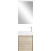 Тумба под раковину BelBagno Kraft Mini 50 R KRAFT MINI-500/260-1A-SO-RGB-R подвесная Rovere Galifax Bianco — фото 7, Тумбы под раковину