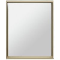 Зеркало Allen Brau Reality 60 1.32016.03 с подсветкой Латунь браш с сенсорным выключателем — фото 4, Зеркала в ванную комнату