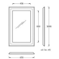 Товар: Зеркало Kerama Marazzi Plaza Classic 65 PL.C.mi.65\WHT с подсветкой Белое матовое с бесконтактным выключателем - фото 4 Зеркало Kerama Marazzi Plaza Classic 65 PL.C.mi.65\WHT с подсветкой Белое матовое с бесконтактным выключателем — фото 4, Мебель для ванной