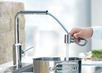 Смеситель для кухни Kludi L-Ine 428210577 Хром — фото 7, Смесители для кухни