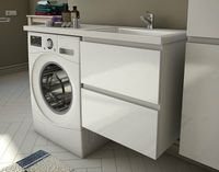 Товар: Тумба с раковиной Эстет Dallas Luxe 140 R ФР-00002924 подвесная Белая - фото 6 Тумба с раковиной Эстет Dallas Luxe 140 R ФР-00002924 подвесная Белая — фото 6, Тумбы с раковиной