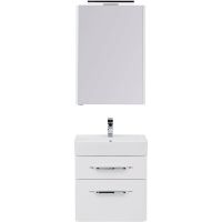 Комплект мебели для ванной Aquanet Виченца 60 199301 Белый глянец — фото 1, Комплекты мебели для ванной