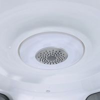 Душевой бокс Orans SR-9907 9907000 с баней профиль Белый задние стенки Белые — фото 3, Душевые боксы