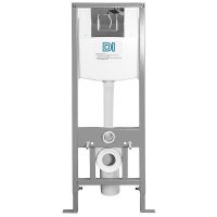 Товар: Комплект унитаза с инсталляцией Rosa Рио 4610119204082 с сиденьем Микролифт и клавишей смыва Хром - фото 2 Комплект унитаза с инсталляцией Rosa Рио 4610119204082 с сиденьем Микролифт и клавишей смыва Хром — фото 2, Комплекты унитаз + инсталляция