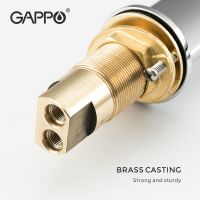 Смеситель для раковины Gappo G1052-80 Хром — фото 6, Смесители для раковины