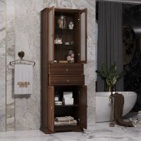 Товар: Шкаф пенал Opadiris Риспекто 60 00-00005844 Орех антикварный - фото 3 Шкаф пенал Opadiris Риспекто 60 00-00005844 Орех антикварный — фото 3, Мебель для ванной