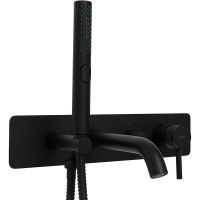 Смеситель для ванны Allen Brau Priority 5.31006-31 Черный матовый — фото 3, Смеситель для ванны