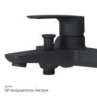 Товар: Смеситель для ванны AM.PM Gem F90A10022 Черный - фото 9 Смеситель для ванны AM.PM Gem F90A10022 Черный — фото 9, Смеситель для ванны