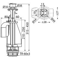 Товар: Сливная арматура Koller Pool SMUP2 Хром - фото 2 Сливная арматура Koller Pool SMUP2 Хром — фото 2, Прочие комплектующие для слива и канализации