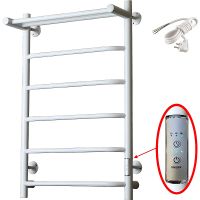 Электрический полотенцесушитель Тругор ПЭК 6П СП 80x50 с полкой Белый — фото 1, Электрические полотенцесушители