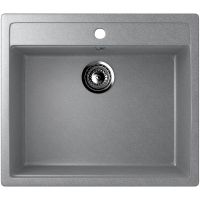 Кухонная мойка Ulgran Classic U-104-342 Графит — фото 1, Кухонные мойки