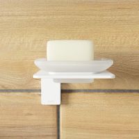 Товар: Мыльница Iddis Slide SLIWTG0i42 Белая матовая - фото 2 Мыльница Iddis Slide SLIWTG0i42 Белая матовая — фото 2, Мыльницы