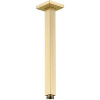 Кронштейн для верхнего душа Boheme Qubic 629-QUBIC-MG Золото матовое — фото 1, Душевое оборудование. Душевая программа