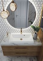 Раковина Paola Alba 70 Белая глянцевая — фото 6, Раковины