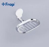 Мыльница Frap F33 F3302-1 Хром — фото 2, Мыльницы