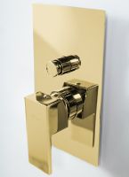 Смеситель для душа Cezares UNIKA-VDIM-03/24 Золото — фото 3, Смеситель для душа