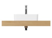 Столешница под раковину Velvex Unique Unit 100 st.UNI.100-67 Дуб французский — фото 5, Столешницы под раковину