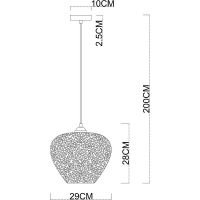 Товар: Подвесной светильник Divinare Capriccio 5004/02 SP-1 Прозрачный Хром - фото 4 Подвесной светильник Divinare Capriccio 5004/02 SP-1 Прозрачный Хром — фото 4, Подвесные светильники