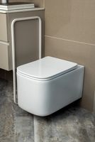 Товар: Унитаз Boheme Mane 970-SET-MW подвесной Белый матовый с сиденьем Микролифт - фото 2 Унитаз Boheme Mane 970-SET-MW подвесной Белый матовый с сиденьем Микролифт — фото 2, Унитазы