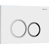 Клавиша смыва Grossman Galaxy 700.K31.01.000.000 Белая глянцевая — фото 2, Комплектующие для душевого оборудования
