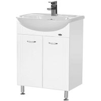 Тумба под раковину Bellezza Уют 50 4635006240011 Белая — фото 1, Тумбы под раковину