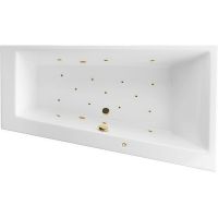 Акриловая ванна Excellent Sfera 170x100 R WAEX.SFP17.RELAX.GL с гидромассажем — фото 1, Ванны