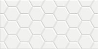Керамическая плитка NewTrend Edelweiss Hexagon White WT36EDW15 настенная 30х60 см — фото 1, Керамическая плитка