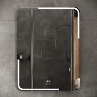 Зеркало Laparet Atlas 60 Atlas.60*80 с подсветкой с сенсорным выключателем и подогревом — фото 4, Мебель для ванной