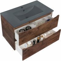 Товар: Тумба под раковину Vincea Mia 75 VMC-2MC750RW подвесная R.Wood - фото 9 Тумба под раковину Vincea Mia 75 VMC-2MC750RW подвесная R.Wood — фото 9, Мебель для ванной