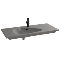 Раковина Jacob Delafon Nouvelle Vague 101 EXAQ112-Z-MG2 Серая — фото 1, Раковины подвесные