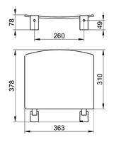 Товар: Сиденье для душа Keuco Plan 14980 010037 Темно-серое арт-14980010037 - фото 2 Сиденье для душа Keuco Plan 14980 010037 Темно-серое арт-14980010037 — фото 2, Сиденья