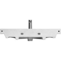 Тумба с раковиной Aquaton Оливия 80 1A2831K0OLVG0 подвесная Бежевый Дуб веллингтон — фото 8, Тумбы с раковиной