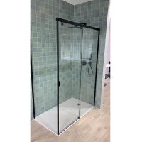 Товар: Душевой уголок Ceruttispa Marbella 120B 120x80 R 7910 профиль Черный стекло прозрачное - фото 6 Душевой уголок Ceruttispa Marbella 120B 120x80 R 7910 профиль Черный стекло прозрачное — фото 6, Прямоугольные душевые уголки