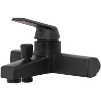 Комплект смесителей Orange OneLife P02-311b Черный — фото 8, Готовые комплекты для ванной комнаты