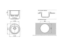 Кухонная мойка GranFest Rondo GF-R510 Терракот — фото 2, Кухонные мойки