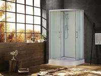 Душевая кабина Esbano ES-90CR 90x90 ESKB890CR без гидромассажа — фото 3, Душевые кабины