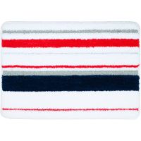 Коврик для ванной комнаты Fixsen Tomy 65х45 FX-5010R Красный Белый — фото 1, Коврики для ванной комнаты