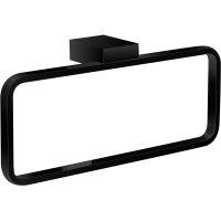 Кольцо для полотенец Aquanet 5680MB 241906 Черное матовое — фото 1, Полотенцедержатели