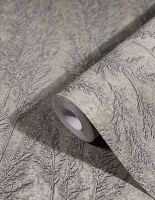 Обои Marburg Natural Opulence 33210 Винил на флизелине (0,7*10,05) Коричневый, Листья — фото 3, Обои для стен