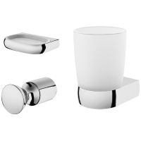 Набор аксессуаров для ванной AM.PM Sensation AK30B0103W Хром — фото 1, Наборы аксессуаров для ванной комнаты