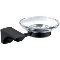 Мыльница CeramaLux Monelli 70004 Черная матовая — фото 1, Мыльницы