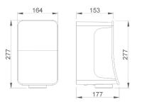 Товар: Сушилка для рук Nofer Fusion 01871.YL Желтая - фото 6 Сушилка для рук Nofer Fusion 01871.YL Желтая — фото 6, Сушилки для рук