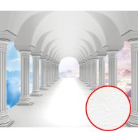 Фреска Ortograf 3D 33210 Фактура бархат FX Флизелин (3,2*2,7) Белый, Архитектура/Абстракция — фото 1, Фрески