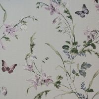 Обои Andrea Rossi Gavi 54373-6 Винил на флизелине (1,06*10) Зеленый/Розовый, Бабочки/Цветы — фото 1, Обои для стен