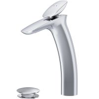 Смеситель для раковины AM.PM Spirit V2.0 F70A92200 с донным клапаном Хром — фото 1, Смесители для раковины